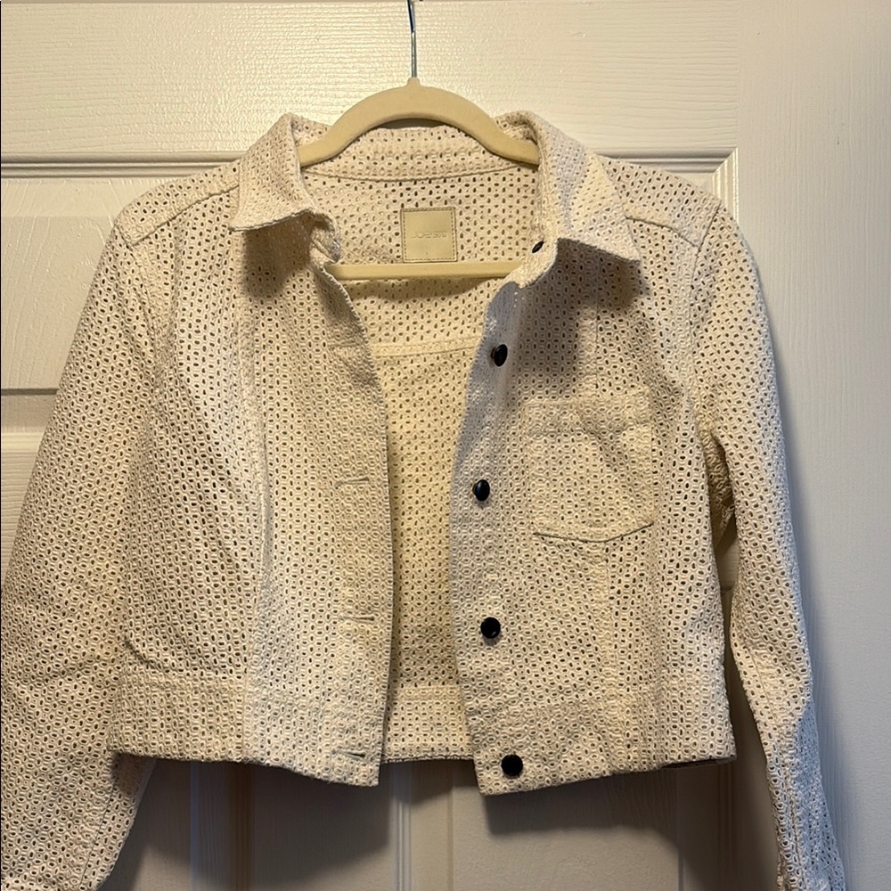Joe’s Jeans White Denim Jacket
